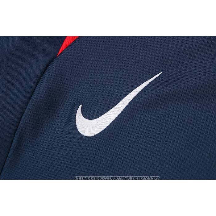 Sweatshirt Tracksuit Paris Saint-Germain 2022-2023 Blue Oscuro
